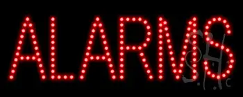 Alarms LED Sign