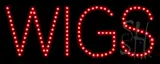 Wigs LED Sign