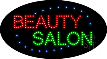 Beauty Salon Animated LED Sign