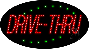 Drive-Thru Animated LED Sign