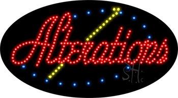 Alterlations Animated LED Sign