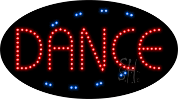 Dance Animated LED Sign