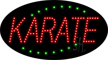 Karate Animated LED Sign