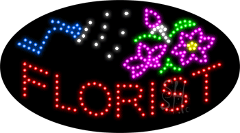 Florist Animated LED Sign
