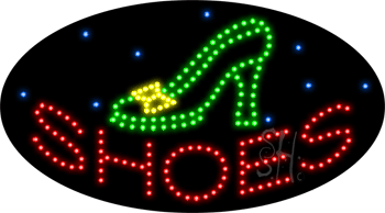 Shoes Animated LED Sign