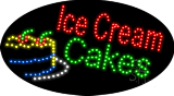 Ice Cream Cakes Animated LED Sign