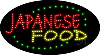 Japanese Food Animated LED Sign