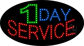 1 Day Service Animated LED Sign