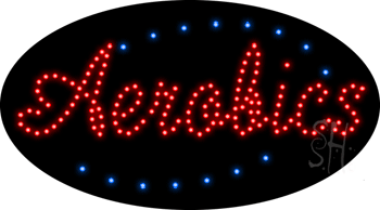 Aerobics Animated LED Sign