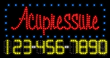 Acupressure Animated LED Sign