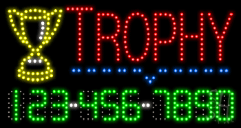 Trophy Animated LED Sign