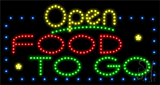 Food To Go Animated LED Sign