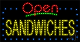 Sandwiches Animated LED Sign