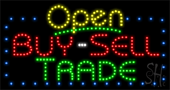 Buy Sell Trade Animated LED Sign