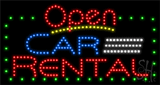Car Rental Animated LED Sign