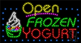 Frozen Yogurt Animated LED Sign