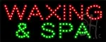 Waxing And Spa LED Sign