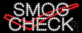 Smog Check Logo Animated LED Sign