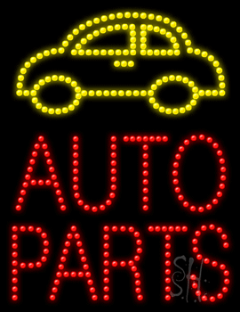 Auto Parts Animated LED Sign