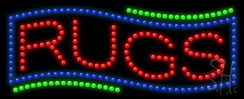 Rugs Animated LED Sign