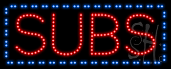 Subs Animated LED Sign
