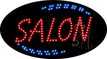 Salon Animated LED Sign