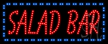 Salad Bar Animated LED Sign