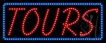 Tours Animated LED Sign