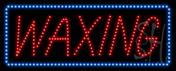 Waxing Animated LED Sign