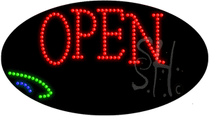 Open Car Animated LED Sign