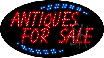 Antiques For Sale Animated LED Sign
