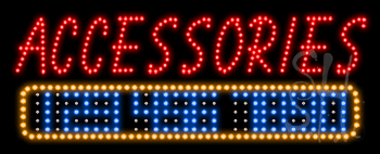 Accessories Auto Animated LED Sign