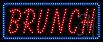 Brunch Animated LED Sign