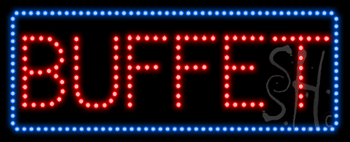 Buffet Animated LED Sign