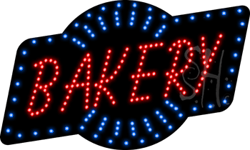 Bakery Animated LED Sign
