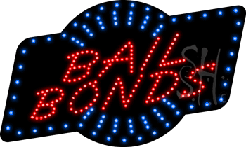 Bail Bonds Animated LED Sign