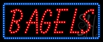 Bagels Animated LED Sign