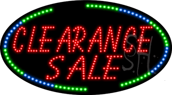 Clearance Sale Animated LED Sign