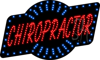 Chiropractor Animated LED Sign