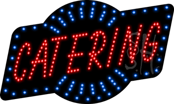 Catering Animated LED Sign