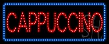 Cappuccino Animated LED Sign