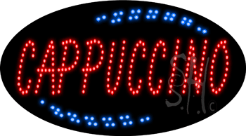 Cappuccino Animated LED Sign