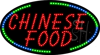 Chinese Food Animated LED Sign