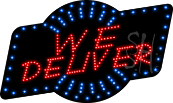 We Deliver Animated LED Sign