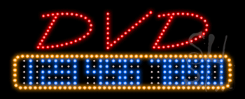 DVD Animated LED Sign