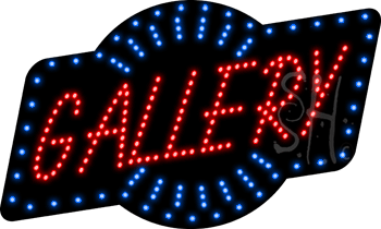 Gallery Animated LED Sign