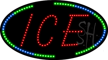 Ice Animated LED Sign