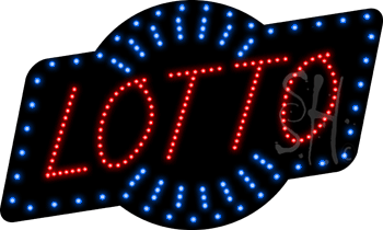 Lotto Animated LED Sign
