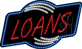 Loans Animated LED Sign