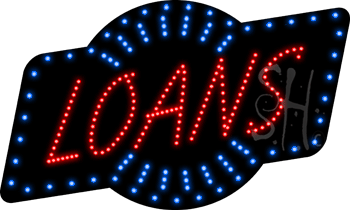 Loans Animated LED Sign
